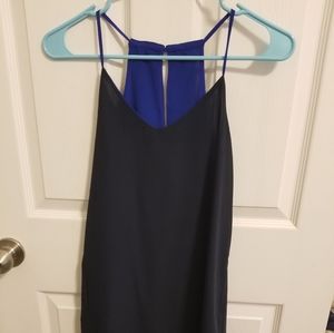 Reversible Blue/ Black Dress